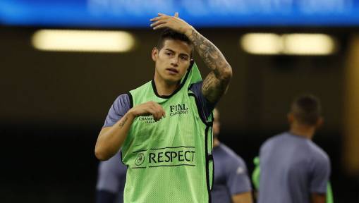 Manchester United and Chelsea Target James Rodriguez After His Champions League Final Omission
