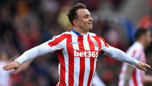 Shaqiri Not Looking to Leave Stoke Anytime Soon Amid Rumours of Imminent Potters Exit