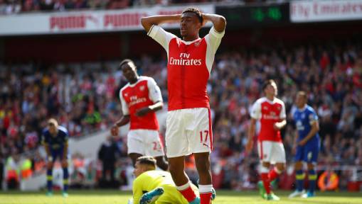 PHOTO: Arsenal's Rob Holding Embarrasses Teammate Alex Iwobi on Social Media
