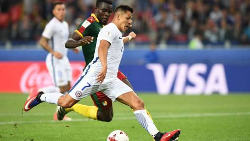 PHOTO: Alexis Sanchez Reveals Really Swollen Ankle Following Chile's Confederations Cup Win