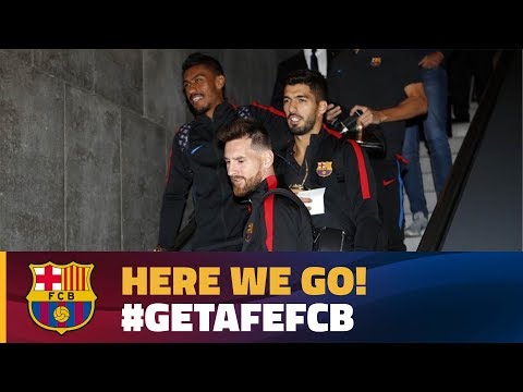 FC Barcelona trip to Madrid for Getafe