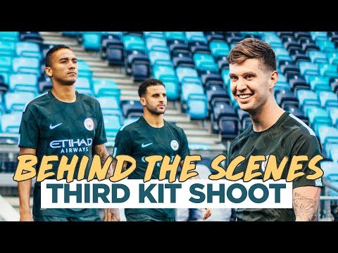 MAN CITY THIRD KIT 2017/2018 | Behind the Scenes with Nike