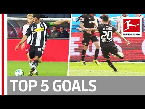 Aranguiz, Augustin, Stindl and More - Top 5 Goals on Matchday 04