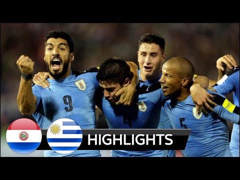 Paraguay vs Uruguay 1-2 - All Goals & Exended Highlights - World Cup Qualifiers 05/09/2017 HD