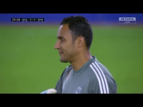 Kevin Rodrigues Goal 1-1 - Real Sociedad vs Real Madrid - 17 September 2017