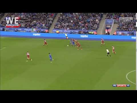 Islam Slimani Amazing Goal - Leicester City vs Liverpool (2-0)