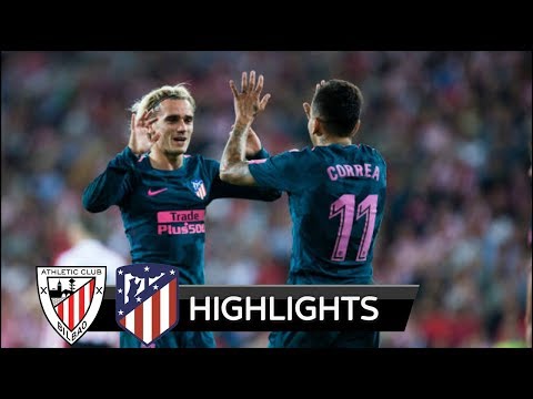 Athletic Bilbao vs Atletico Madrid 1-2 - All Goals & Extended Highlights - La Liga 20/09/2017 HD