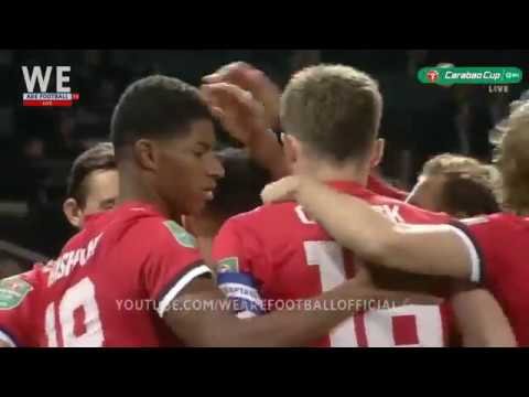 Marcus Rashford Goal - Manchester United vs Burton Albion (2-0)
