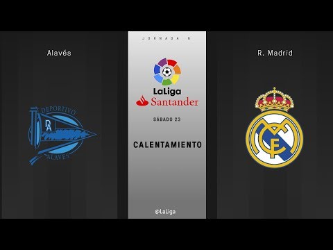 Calentamiento Alavés vs R. Madrid