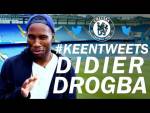 Didier Drogba Reacts To Tweets From Chelsea Fans ???? | Keen Tweets