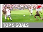 Hat-Trick Heroes, A Brace and Thunderbolts - Top 5 Goals on Matchday 8