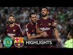 Sporting Lisbon vs Barcelona 0-1 - Extended Match Highlights - Champions League 27/09/2017 HD