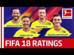 EA SPORTS FIFA 18 - Borussia Dortmund Players Rate Each Other: Reus, Götze, Castro & More