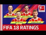 EA SPORTS FIFA 18 - FC Bayern München Players Rate Each Other: Müller, Hummels & More