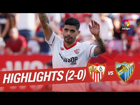 Resumen de Sevilla FC vs Málaga CF (2-0)