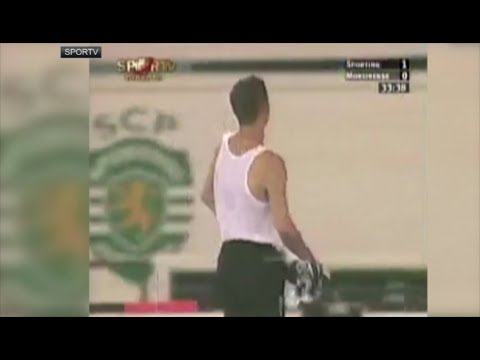 Cristiano Ronaldos brilliant first career goal
