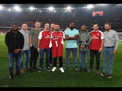 'I'M ROOTING FOR ARSENAL' | NFL's New Orleans Saints visit Emirates Stadium
