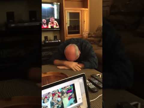 One emotional fans reaction to Egypt qualifying for the World Cup