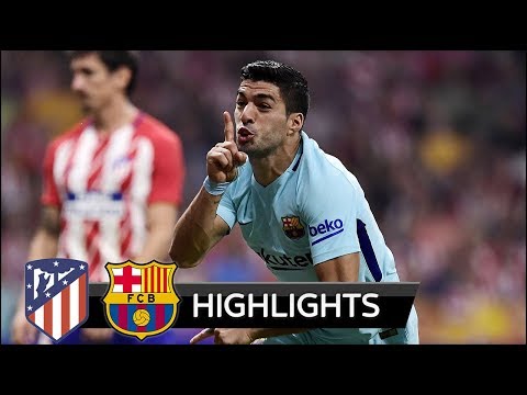 Atletico Madrid vs Barcelona 1-1 - All Goals & Extended Highlights - La Liga 14/10/2017 HD