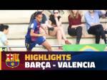 [HIGHLIGHTS] FUTBOL FEM (Liga): FC Barcelona – Valencia (2-0)