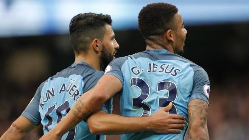 Sergio Aguero deserves to be Man City's top goalscorer - Gabriel Jesus