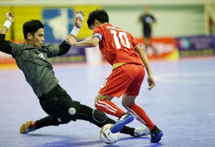 Myanmar cruise in ASEAN Futsal Championship