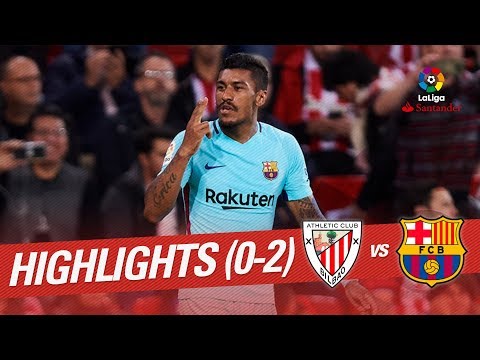 Resumen de Athletic Club vs FC Barcelona (0-2)
