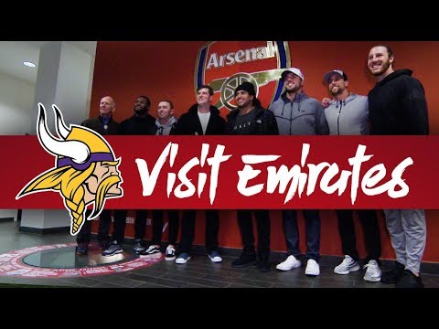 NFL's Minnesota Vikings visit Emirates Stadium