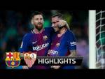 Barcelona vs Sevilla 2-1 - All Goals & Extended Highlights - La Liga 04/11/2017 HD