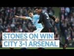 JOHN STONES POST MATCH | City 3-1 Arsenal | Premier League 2017-18