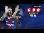 [BEHIND THE SCENES] Leo Messi reaches 600 games with Barça