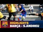 [HIGHLIGHTS] FUTBOL (Juvenil A): FC Barcelona – Sant Andreu (4-0)
