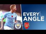 DE BRUYNE GOAL! | Every Angle: Kevin De Bruyne | City 3-1 Arsenal