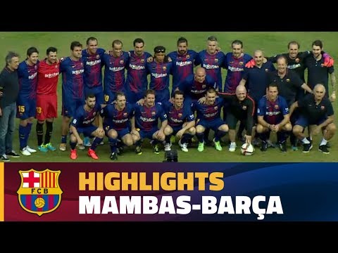 [HIGHLIGHTS] Mambas - Barça Legends (0-1)
