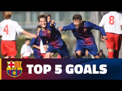 FCB Masia - Academy: Top 5 goals 11-12 November