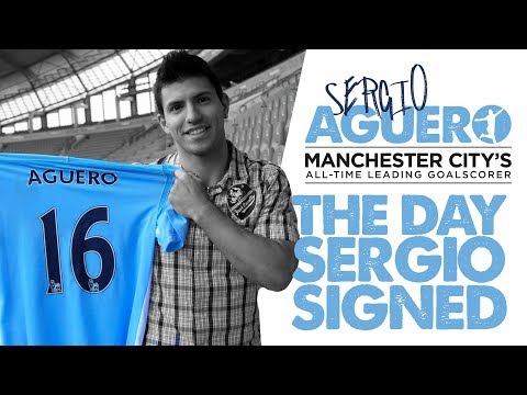 THE DAY SERGIO SIGNED | Story behind Aguero's signature