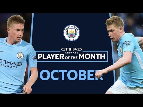 I'M A GREAT WHITE SHARK! | Kevin De Bruyne | Etihad Player of The Month | OCTOBER
