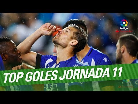 TOP 5 Goles Jornada 11 LaLiga Santander 2017/2018