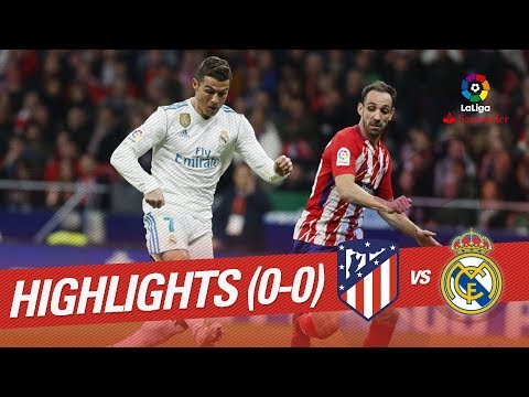 Resumen de Atlético de Madrid vs Real Madrid (0-0)