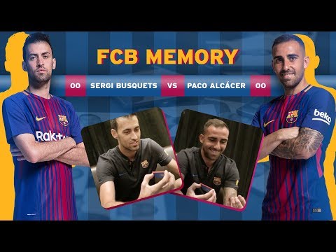 BARÇA MEMORY: Sergio Busquets vs Paco Alcácer