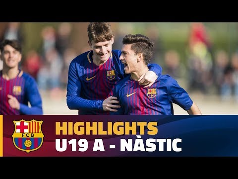 [HIGHLIGHTS] FUTBOL (Juvenil A): FC Barcelona – Nàstic (3-1)