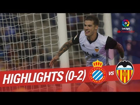Resumen de RCD Espanyol vs Valencia CF (0-2)