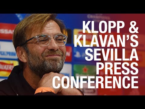 Klopp's Champions League press conference from Sevilla