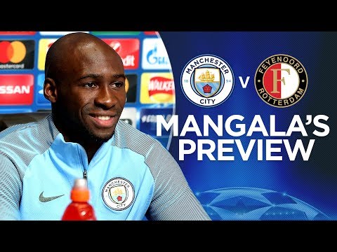 "YOU HAVE TO TRY AND TAKE YOUR OPPORTUNITY" | Eliaquim Mangala Press Conference | City v Feyenoord