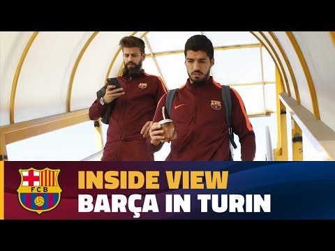 [BEHIND THE SCENES] Barça's day in Italy