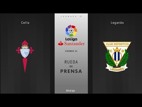 Rueda de prensa Celta vs Leganés