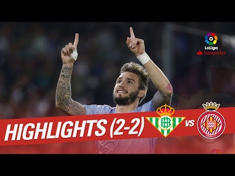 Resumen de Real Betis vs Girona FC (2-2)