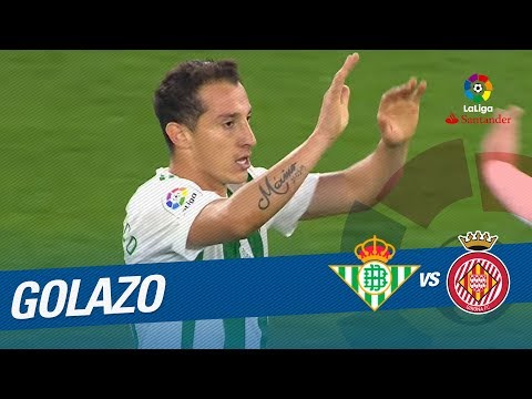 Golazo de Guardado (1-1) Real Betis vs Girona FC