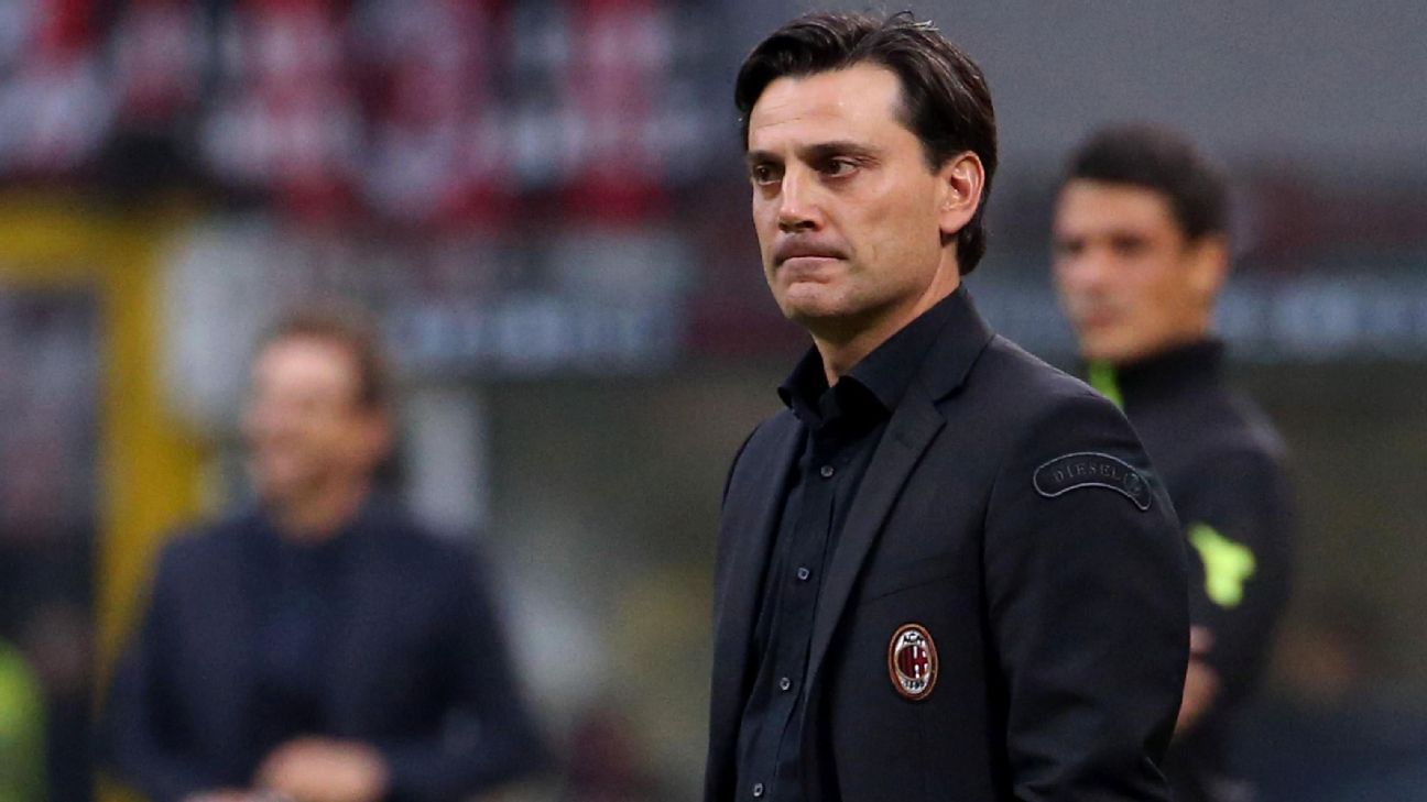 Vincenzo Montella leaves AC Milan; Gennaro Gattuso placed in charge