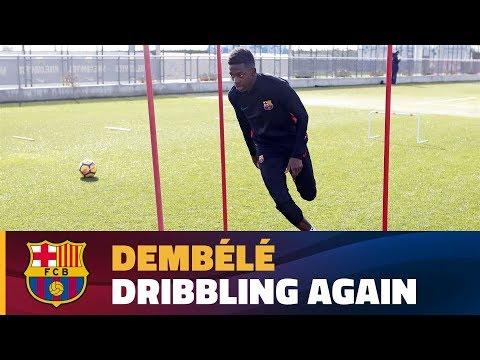 Dembélé's recovery continues